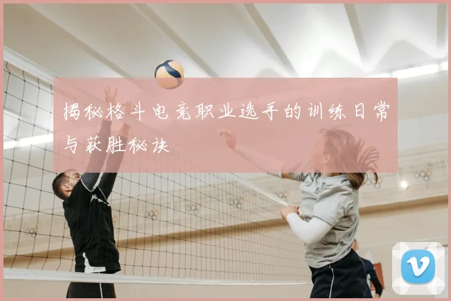 揭秘格斗电竞职业选手的训练日常与获胜秘诀